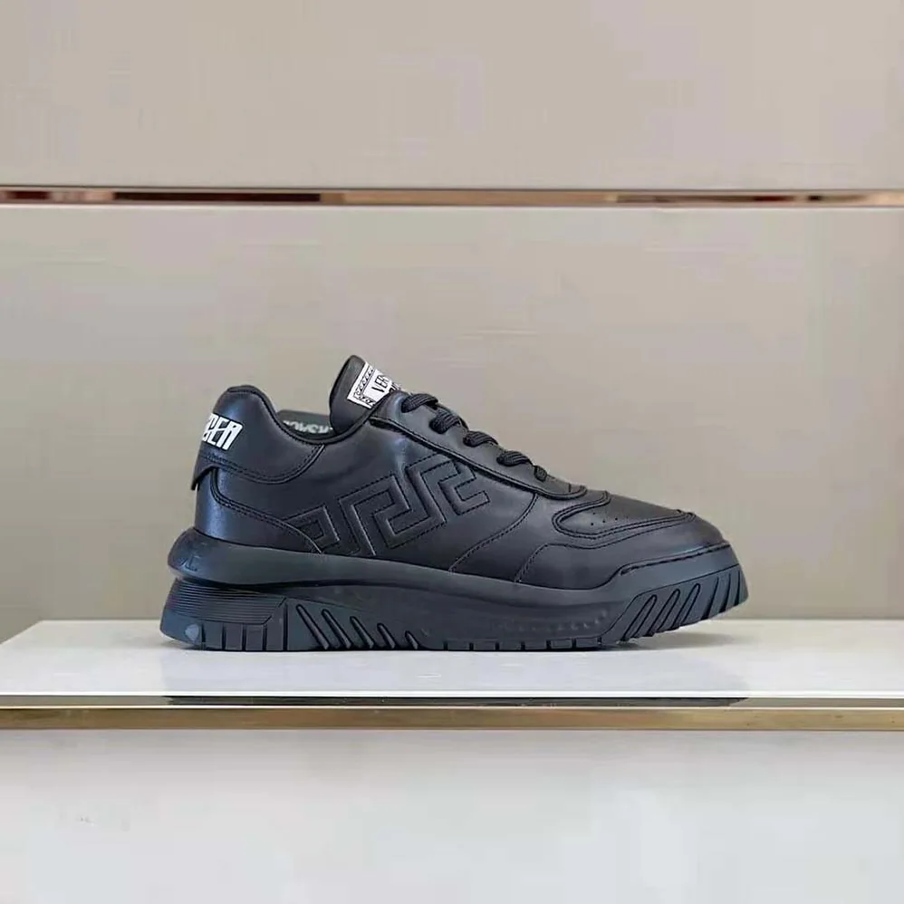 Versace Greca Odissea Sneakers for Men in Black
