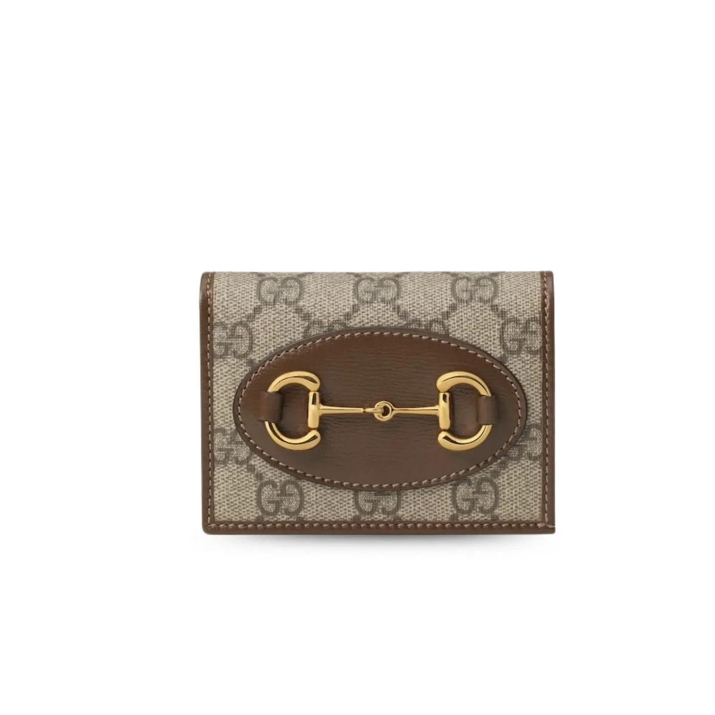 Gucci Horsebit 1955 Card Case Wallet Brown / Gucci Horsebit 1955 Card Case Wallet Brown /