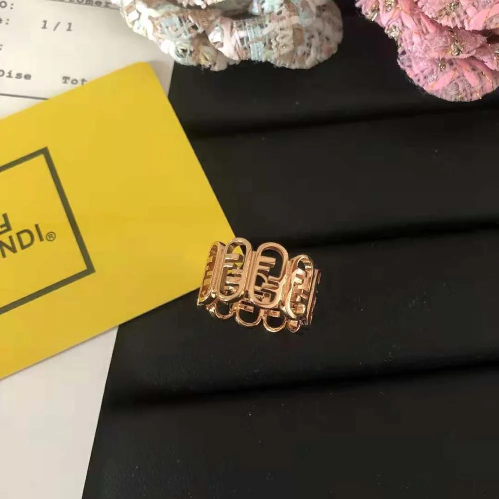 Fendi O'Lock Ring Gold for Women in colored Ring Fendi O'Lock Ring Gold for Women in colored Ring