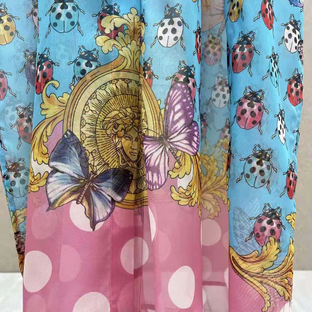 Versace Butterflies Shirt Cover-up for Women