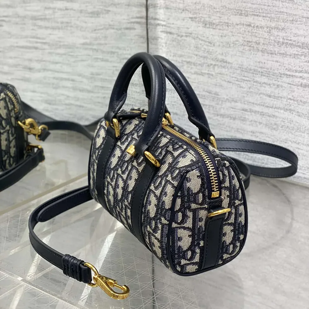 Dior Nano Dior Groove 17 Bag Blue Dior Oblique Jacquard for Women Dior Nano Dior Groove 17 Bag Blue Dior Oblique Jacquard for Women