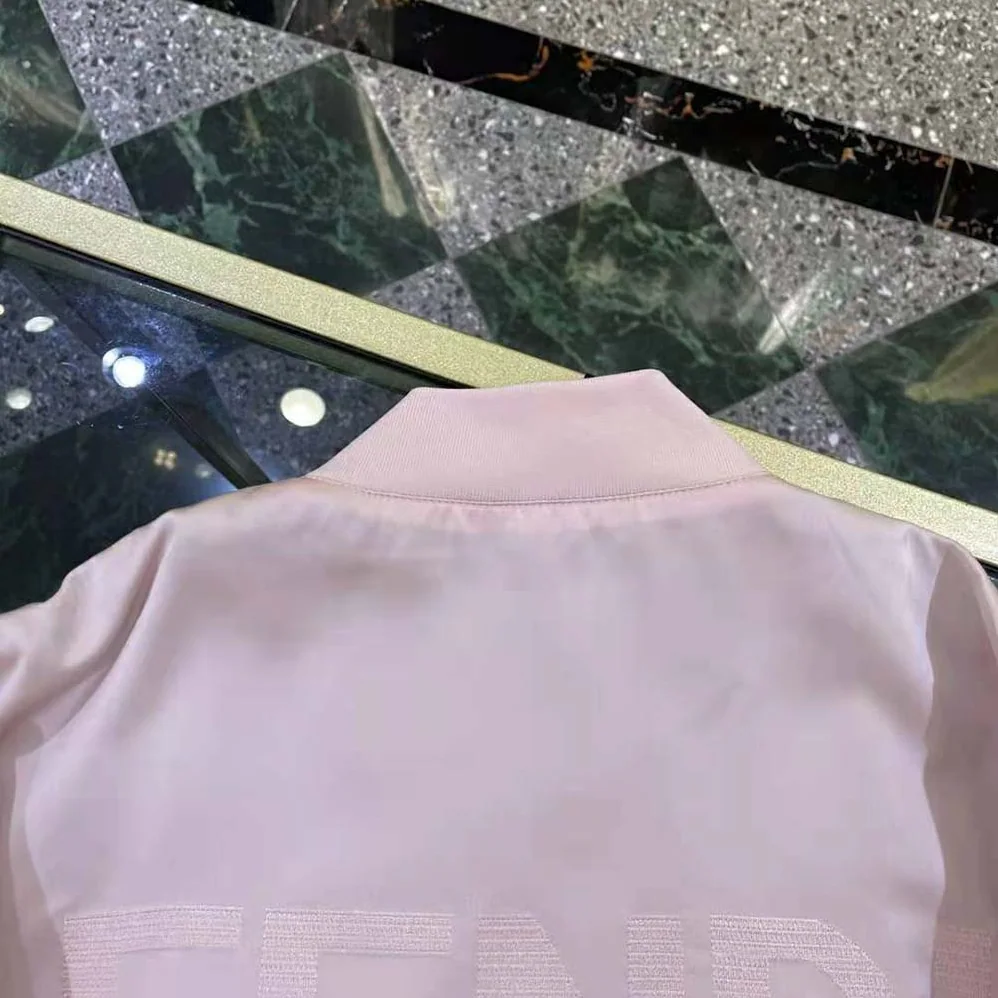 Fendi Jumpsuit Pink Satin Sweatshirt and Pants for Women Fendi Jumpsuit Pink Satin Sweatshirt and Pants for Women