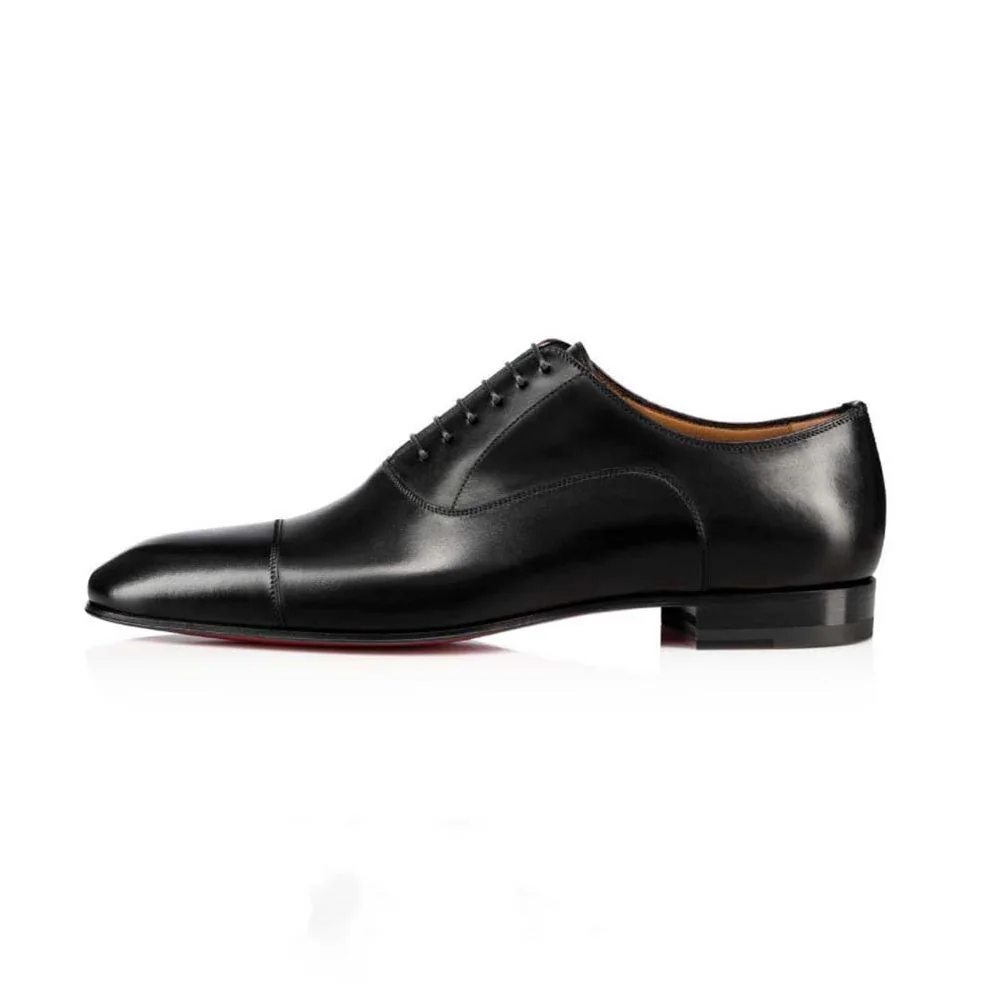 Christian Louboutin Greggo in Calf Leather for Men in Black