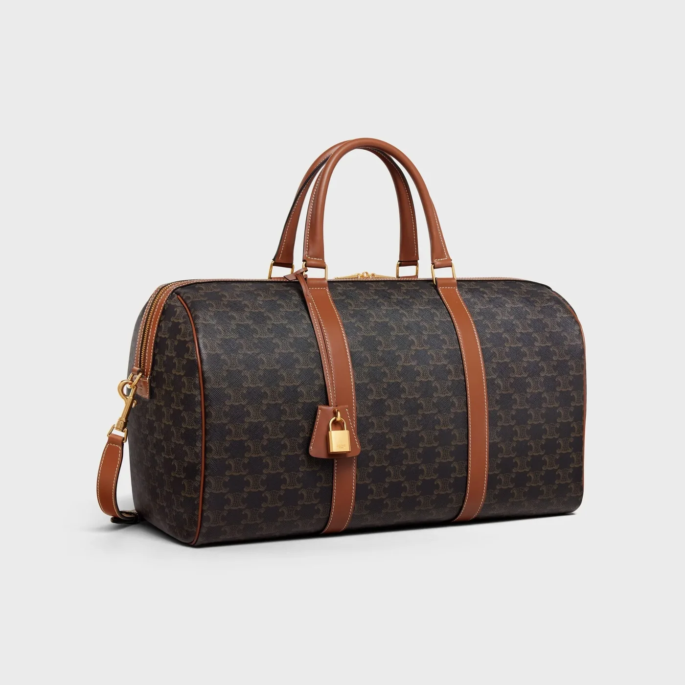 Celine Medium Travel Bag Tan / .04LU Celine Medium Travel Bag Tan / .04LU