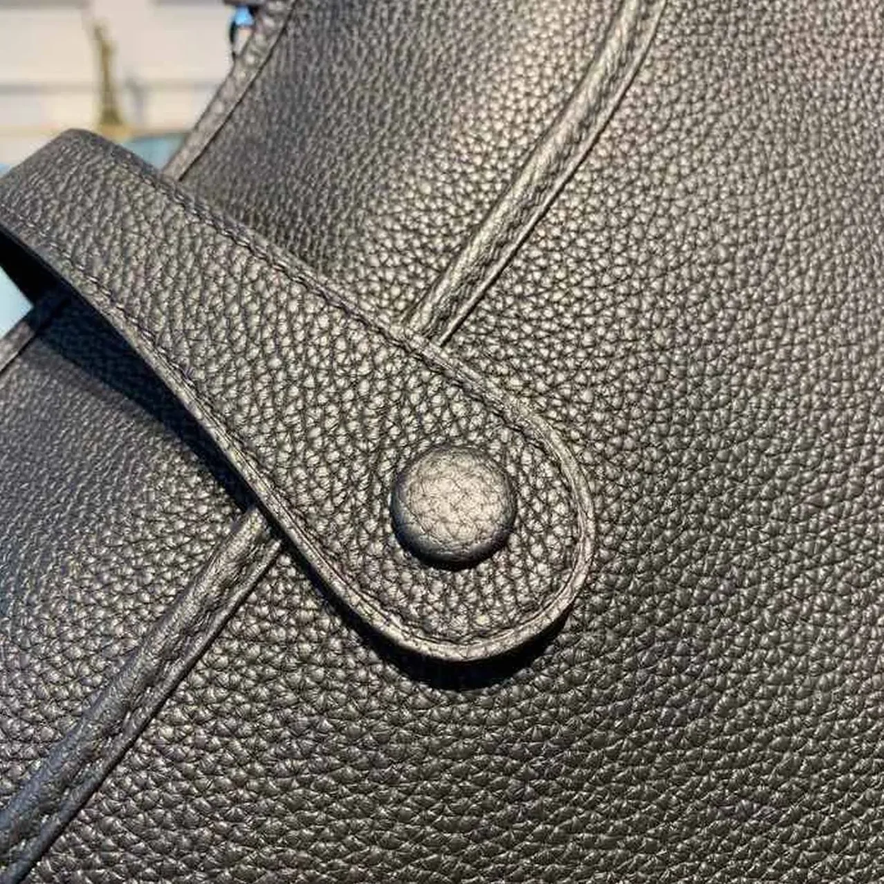 Hermes Evelyne III 29 Bag Black With Silver in Toned Hardware Hermes Evelyne III 29 Bag Black With Silver in Toned Hardware