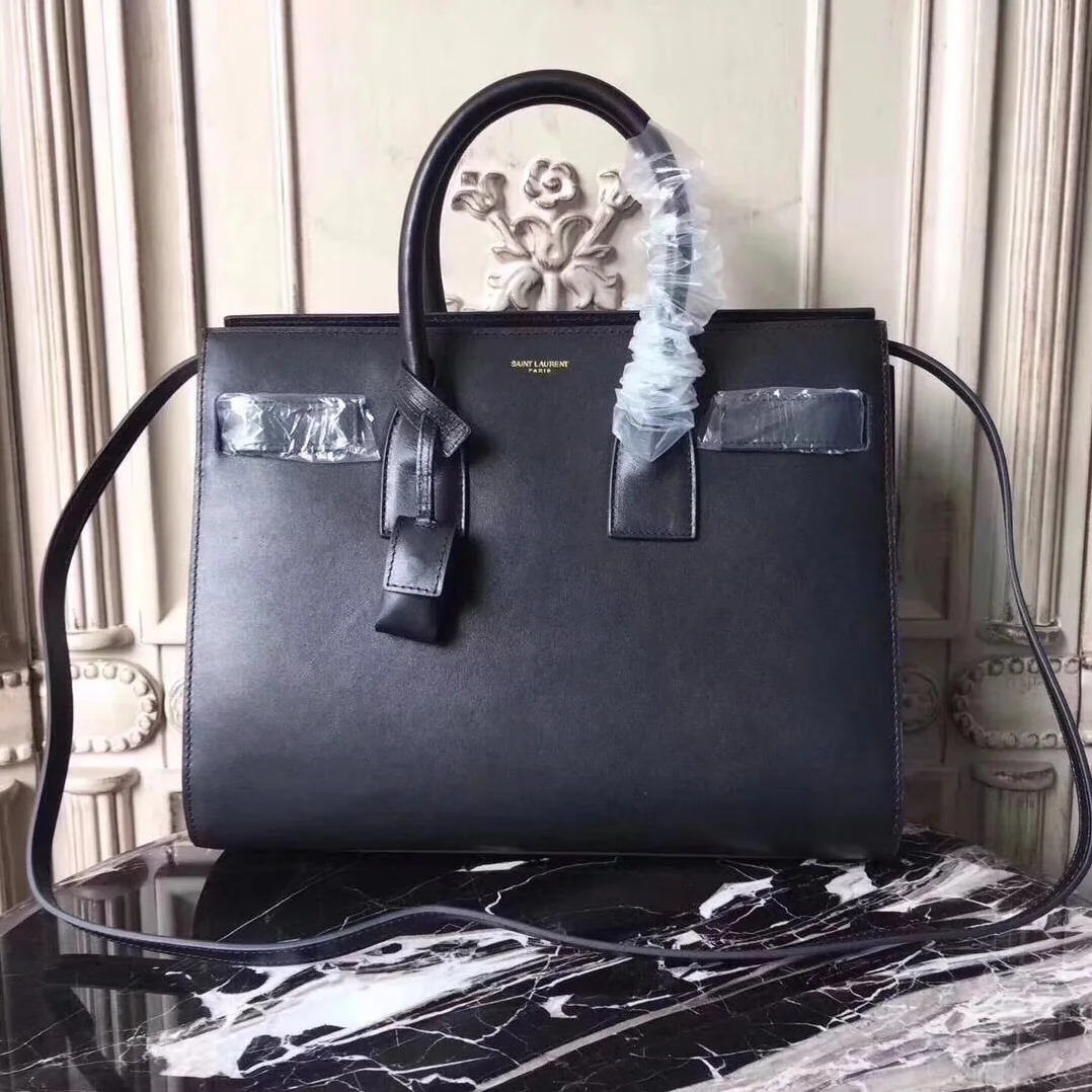 Saint Laurent YSL Classic Sac De Jour Small Grain De Poudre Embossed for Women