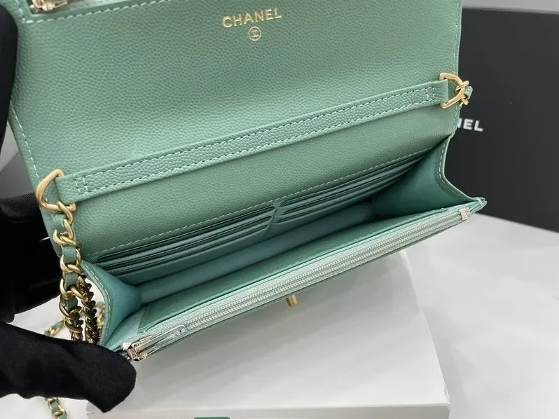 Wallet On Chain Green in Black/White /