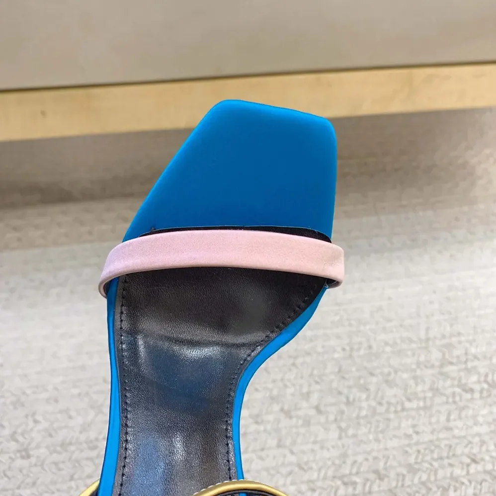 Saint Laurent YSL Dominique Sandals in Satin Crepe for Women Saint Laurent YSL Dominique Sandals in Satin Crepe for Women