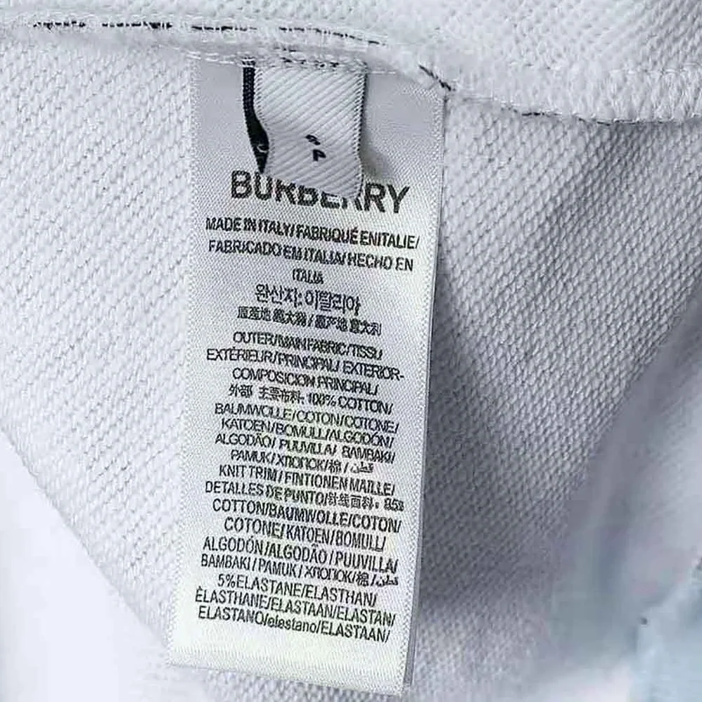 Burberry Monogram Print Cotton Oversized Sweatshirt for Women