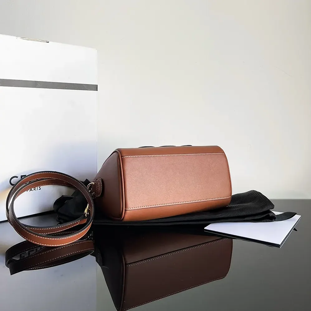 Celine Small Boston in Smooth Calfskin for Women in Brown Celine Small Boston in Smooth Calfskin for Women in Brown