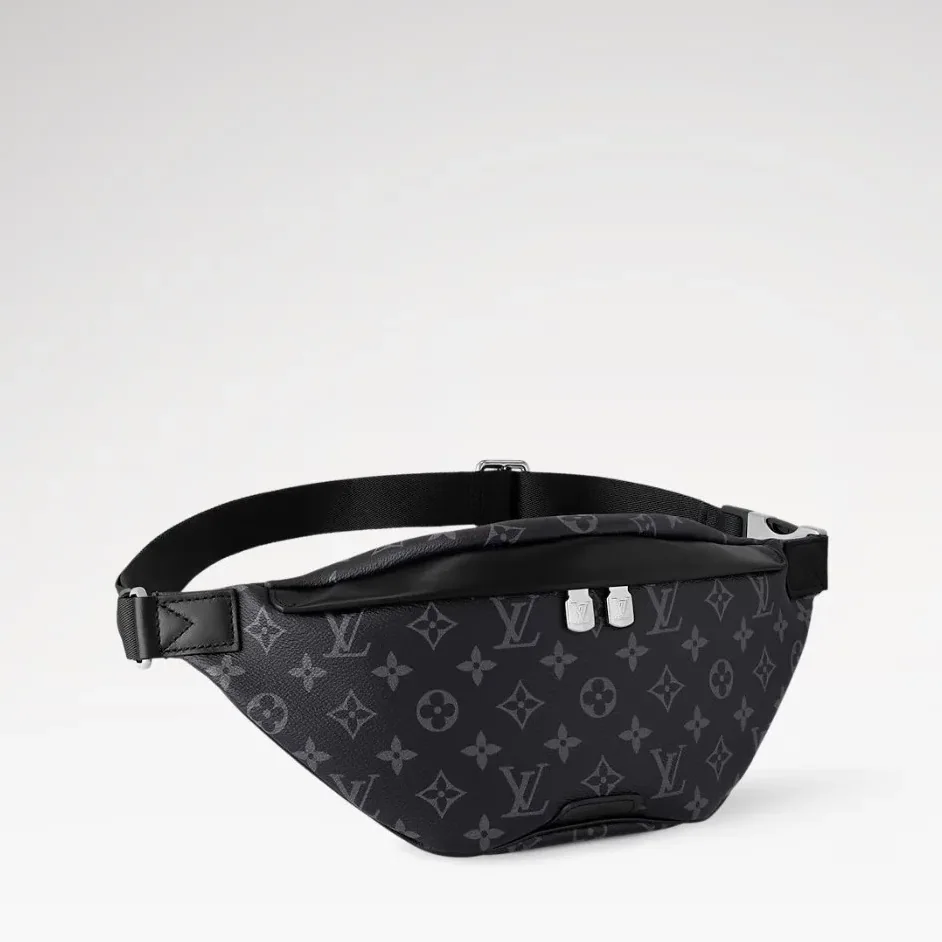 Louis Vuitton Discovery PM Bumbag / Monogram Eclipse Canvas Silver Hardware
