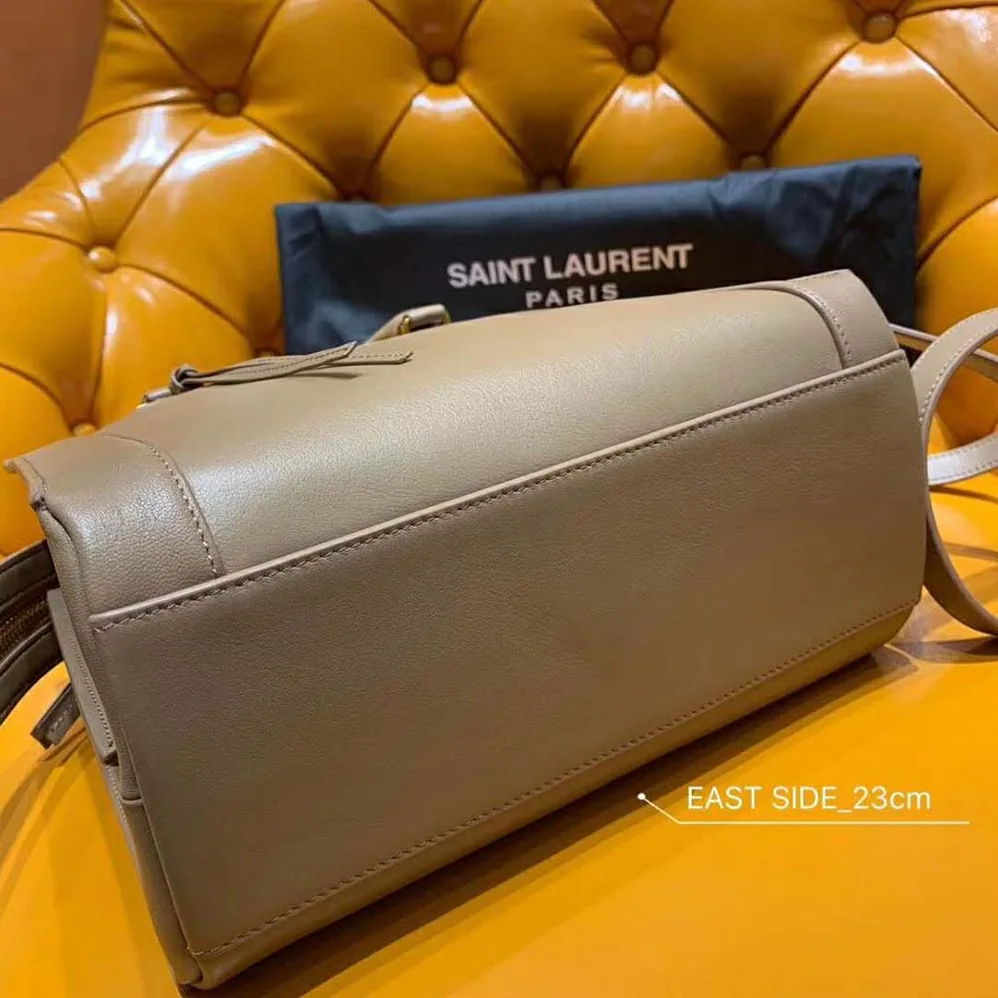 Saint Laurent YSL East Side Small Tote Smooth for Women in Sandy