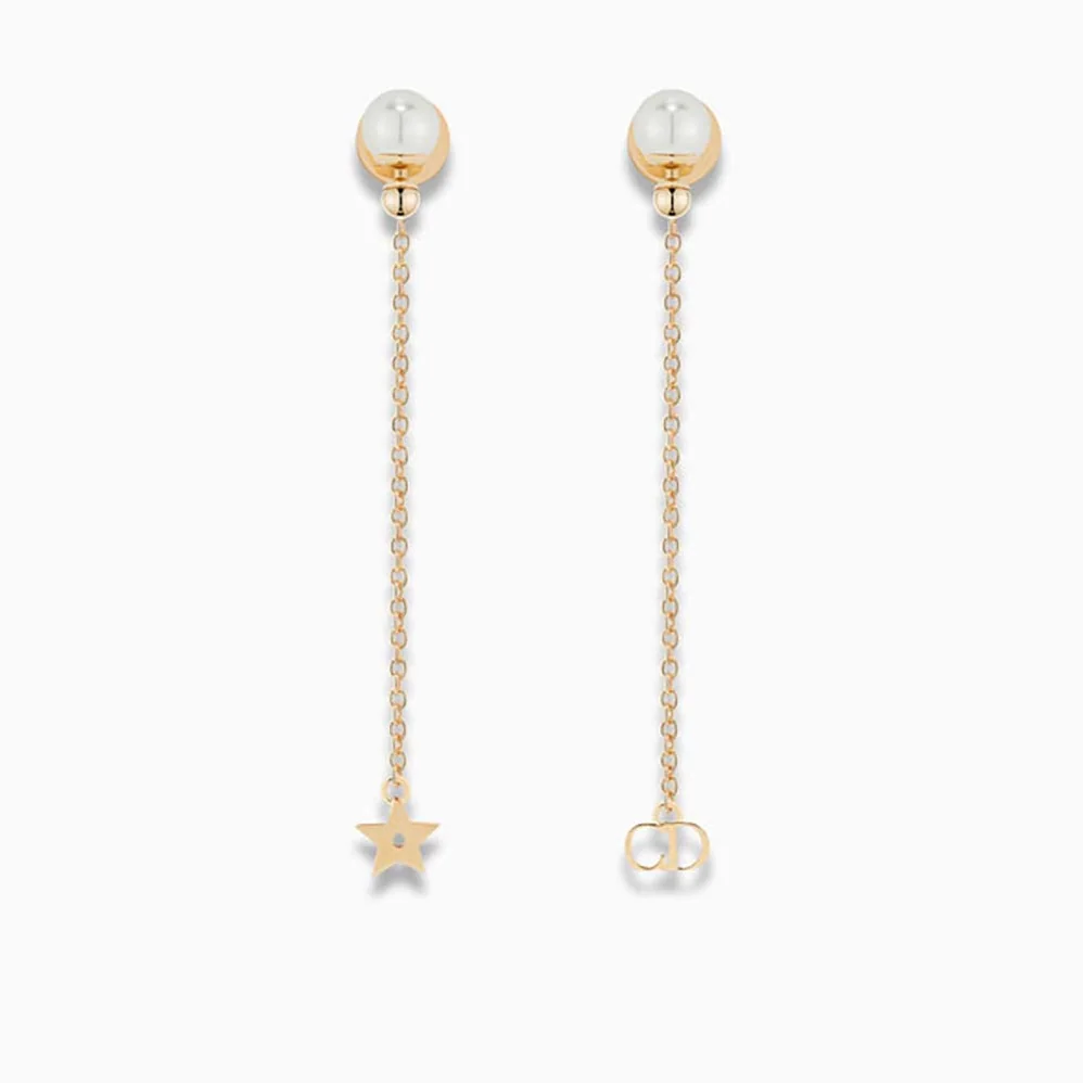 Dior La Petite Tribale Earrings in Gold for Women in Tone Metal Dior La Petite Tribale Earrings in Gold for Women in Tone Metal