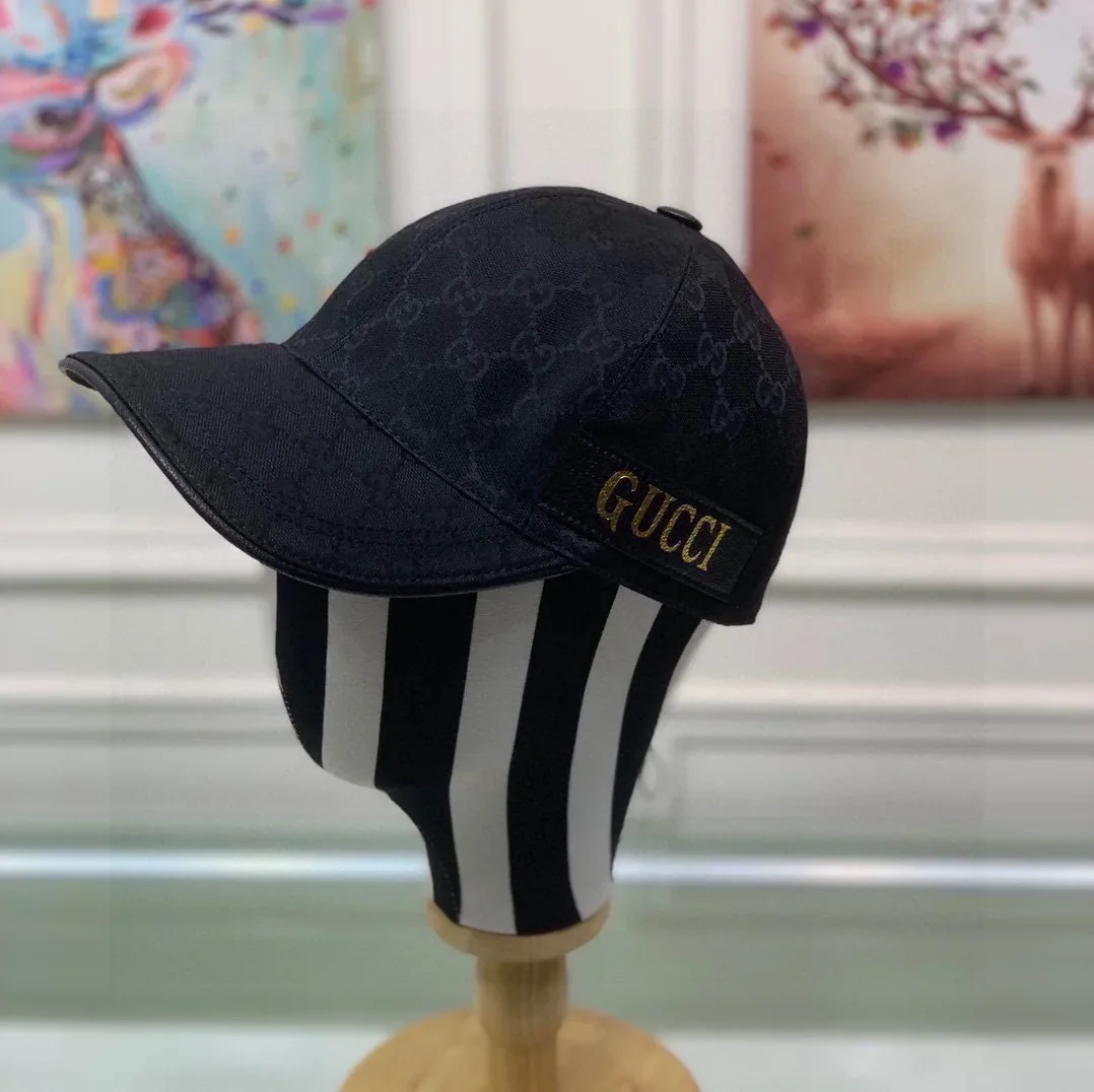 Gucci Baseball Hat Black Gucci Baseball Hat Black