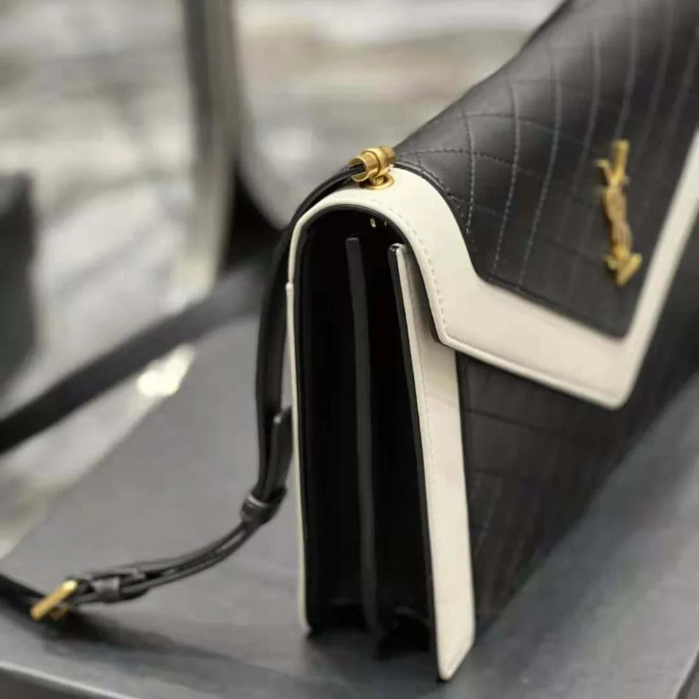 Saint Laurent YSL Gaby Satchel in Vintage Lambskin for Women Saint Laurent YSL Gaby Satchel in Vintage Lambskin for Women