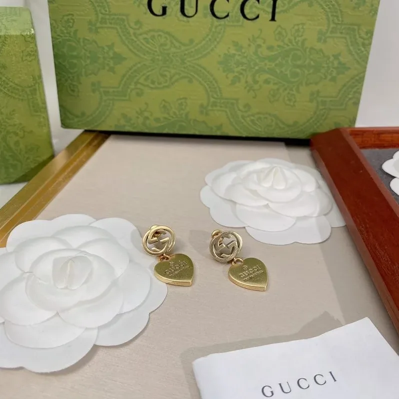 Double G Earrings Gold Double G Earrings Gold