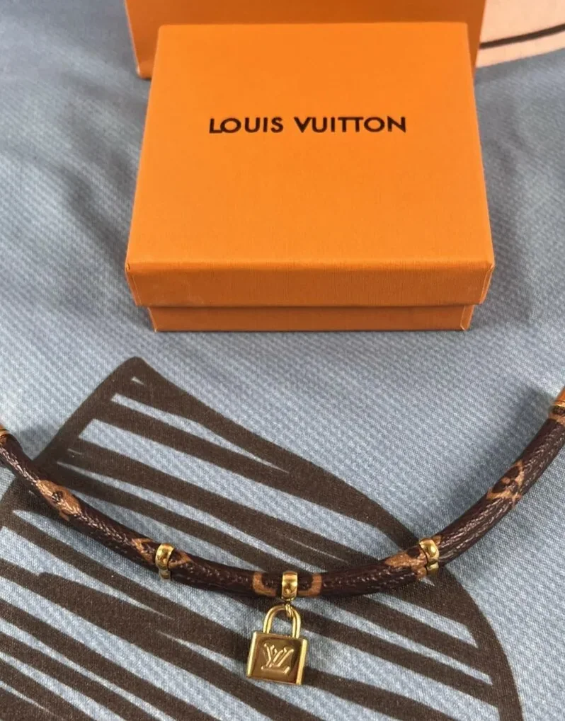 Louis Vuitton Double Bracelet Brown Louis Vuitton Double Bracelet Brown
