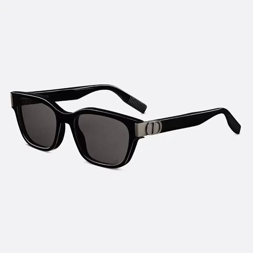 Dior CD Icon S1I Black Square Sunglasses for Unisex
