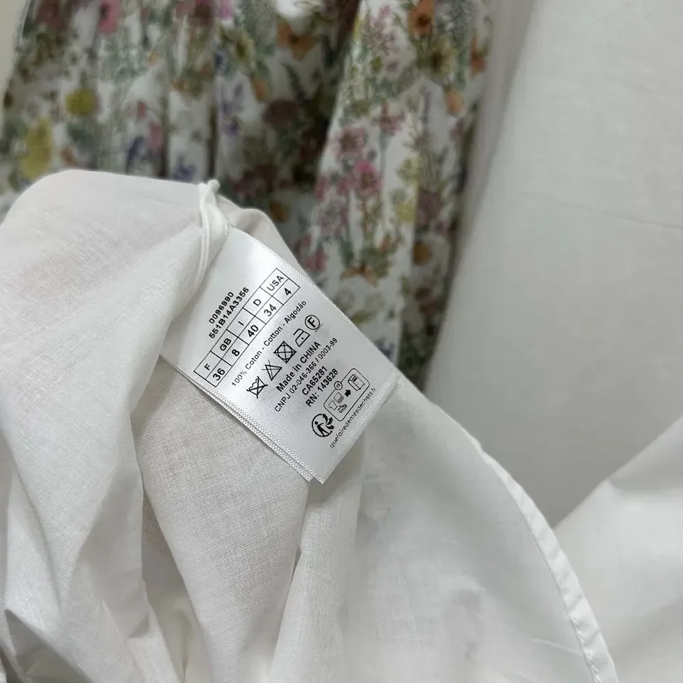 Dior Mid-Length Flared Skirt Cotton Muslin with Multicolor Dior Flowers Calendar Allover Motif for Women Dior Mid-Length Flared Skirt Cotton Muslin with Multicolor Dior Flowers Calendar Allover Motif for Women