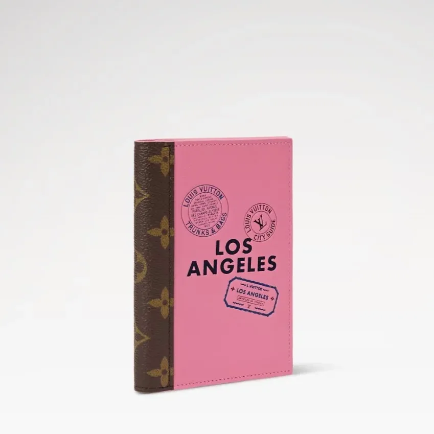 Louis Vuitton Passport Cover in Pink