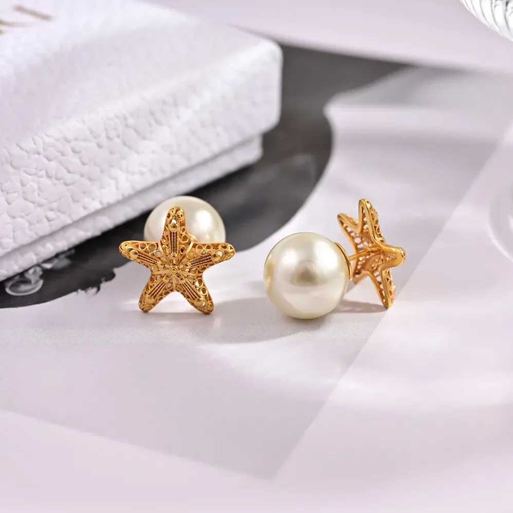 Dior Tribales Earrings Gold for Women in Finish Metal