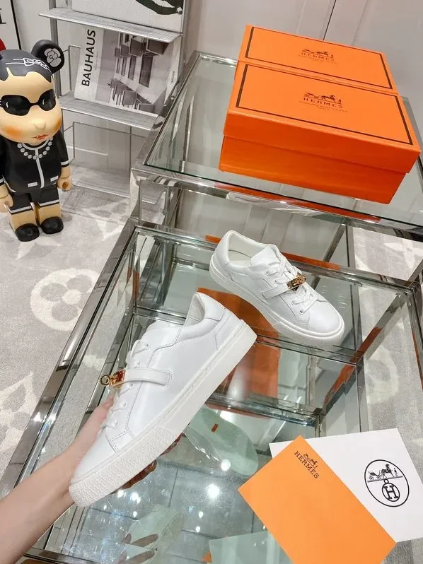 Hermes Day Sneaker White Hermes Day Sneaker White