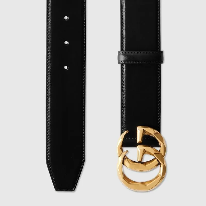 Gucci GG Marmont Thin Belt Black Gucci GG Marmont Thin Belt Black