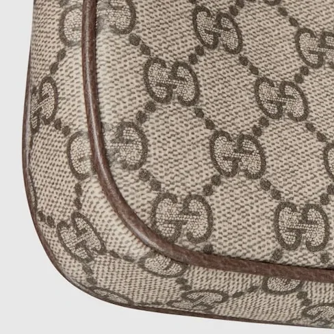 Gucci Ophidia Mini Shoulder Bag / Beige/ Dark Brown Gold Hardware Gucci Ophidia Mini Shoulder Bag / Beige/ Dark Brown Gold Hardware