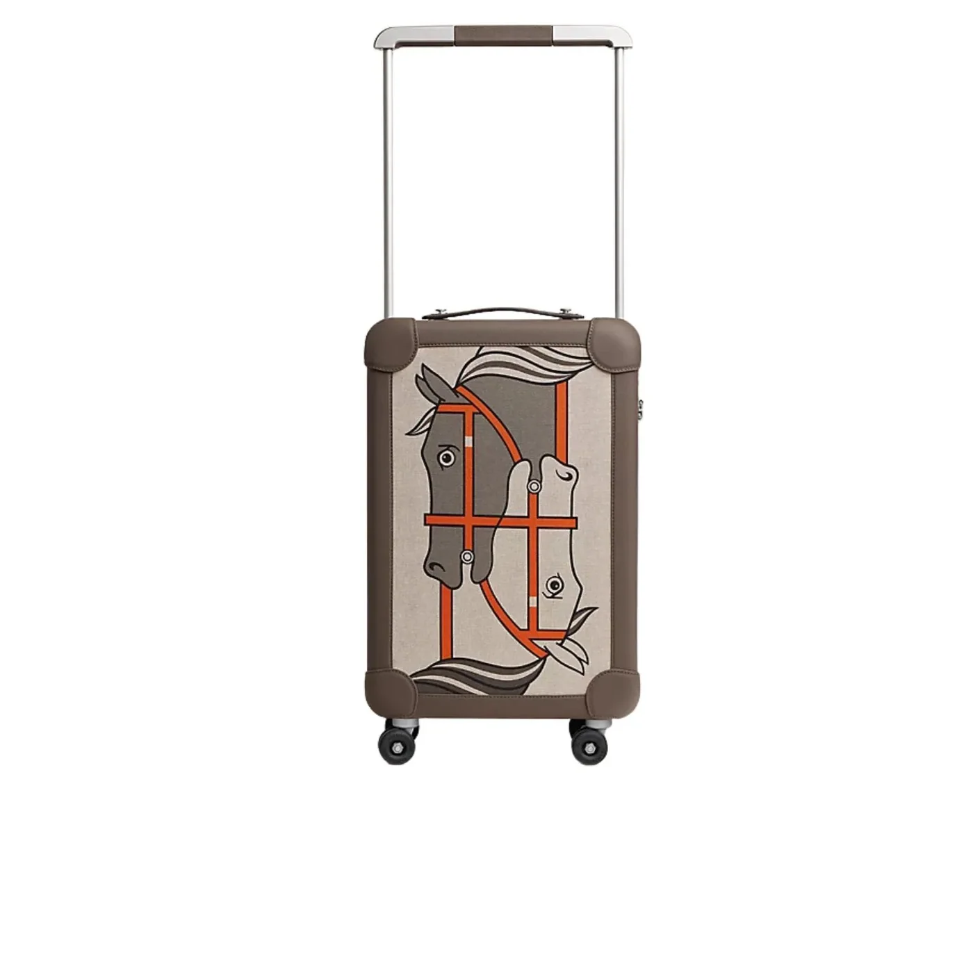 Hermes R.M.S Cabin Suitcase Beige in Noir / Hermes R.M.S Cabin Suitcase Beige in Noir /