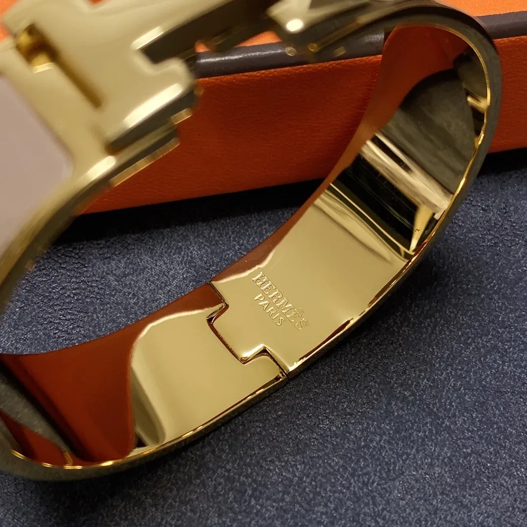 Hermes Clic H Bracelet Gold Hardware Hermes Clic H Bracelet Gold Hardware