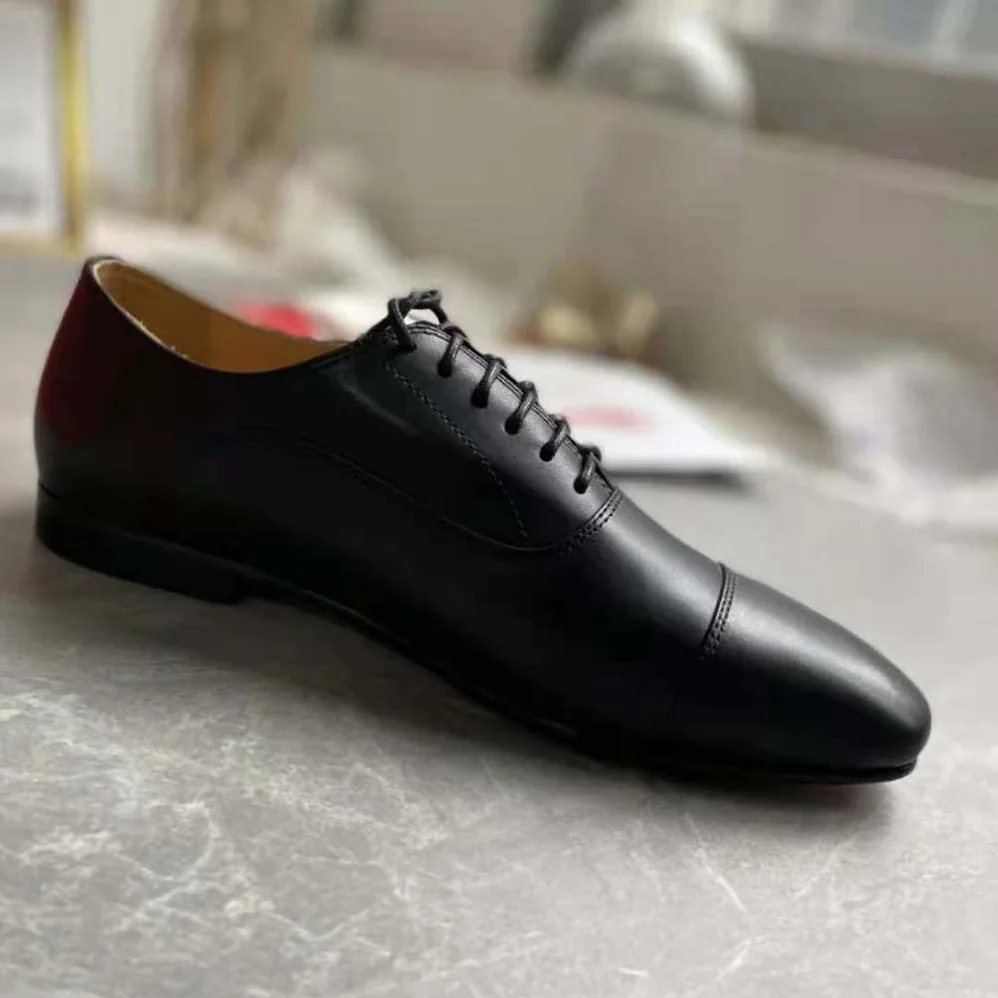 Christian Louboutin Greggo in Calf Leather for Men in Black