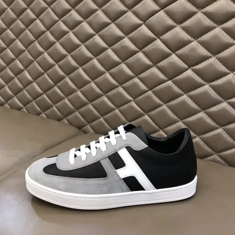 Hermes Boomerang Sneaker Black in Grey Hermes Boomerang Sneaker Black in Grey