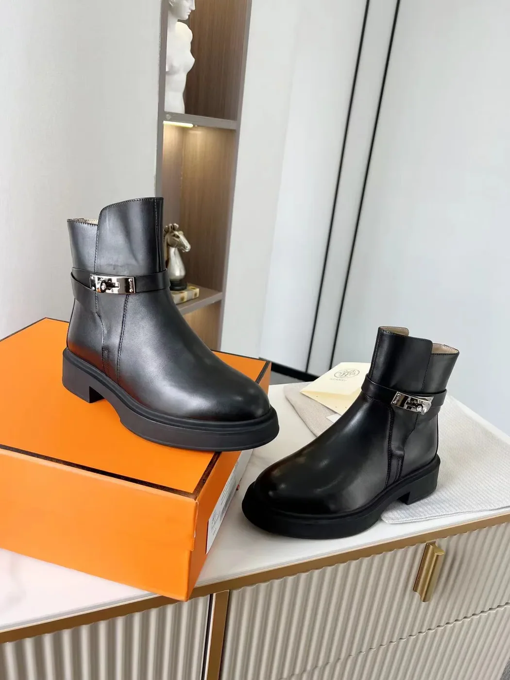 Hermes Veo Ankle Boots Black , Shoes Hermes Veo Ankle Boots Black , Shoes