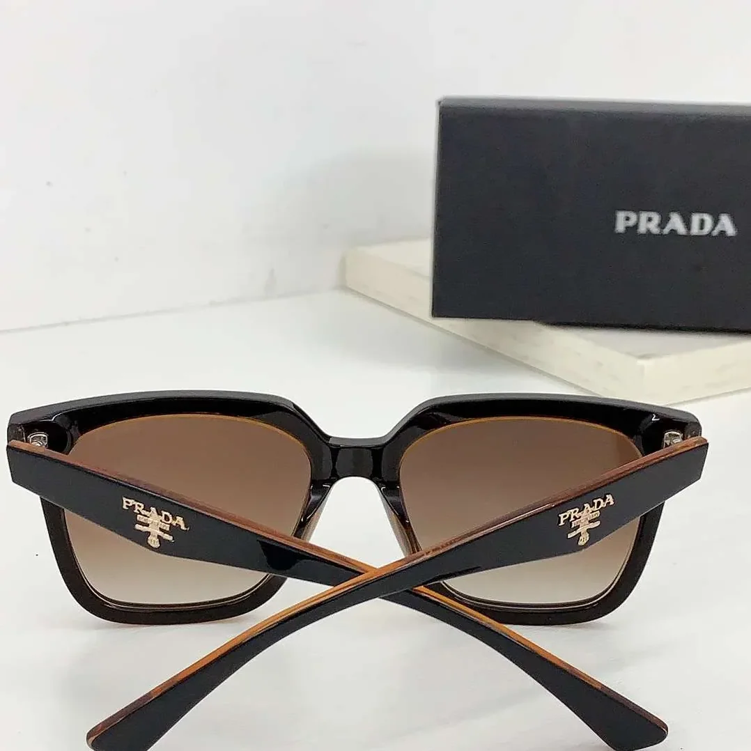 Prada Sunglasses Squares Gradient Brown Prada Sunglasses Squares Gradient Brown