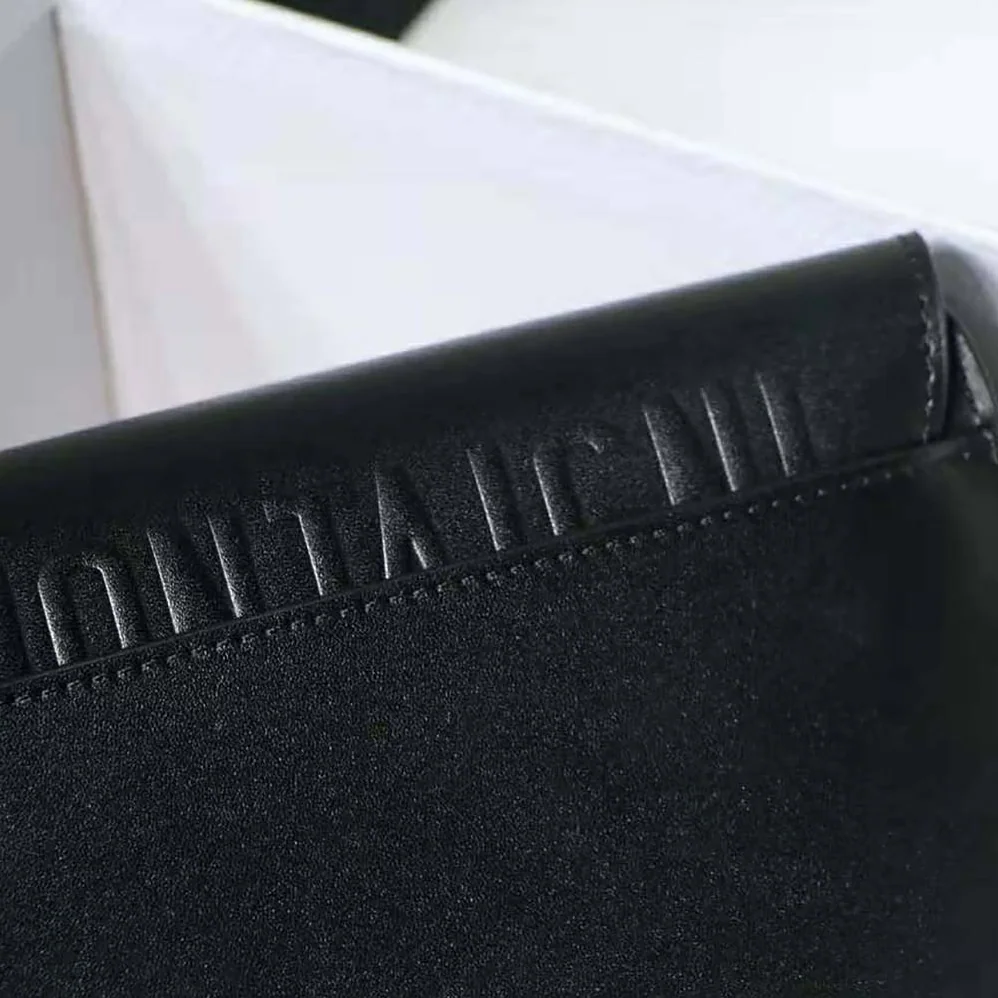 Dior Bobby East-West Bag Box Calfskin for Women in Black Dior Bobby East-West Bag Box Calfskin for Women in Black