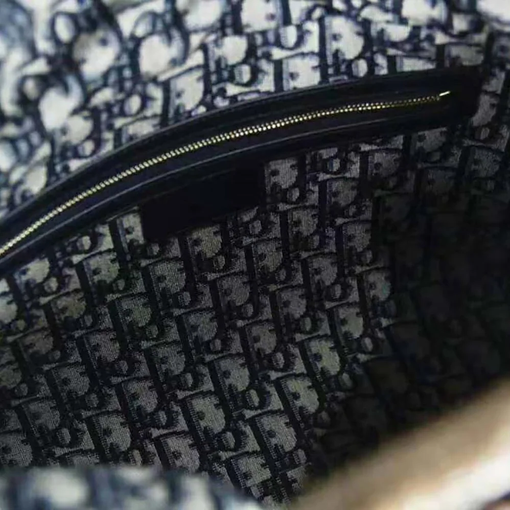 Dior Dior Wicker Basket Bag Blue Dior Oblique Jacquard and Natural Wicker for Women Dior Dior Wicker Basket Bag Blue Dior Oblique Jacquard and Natural Wicker for Women