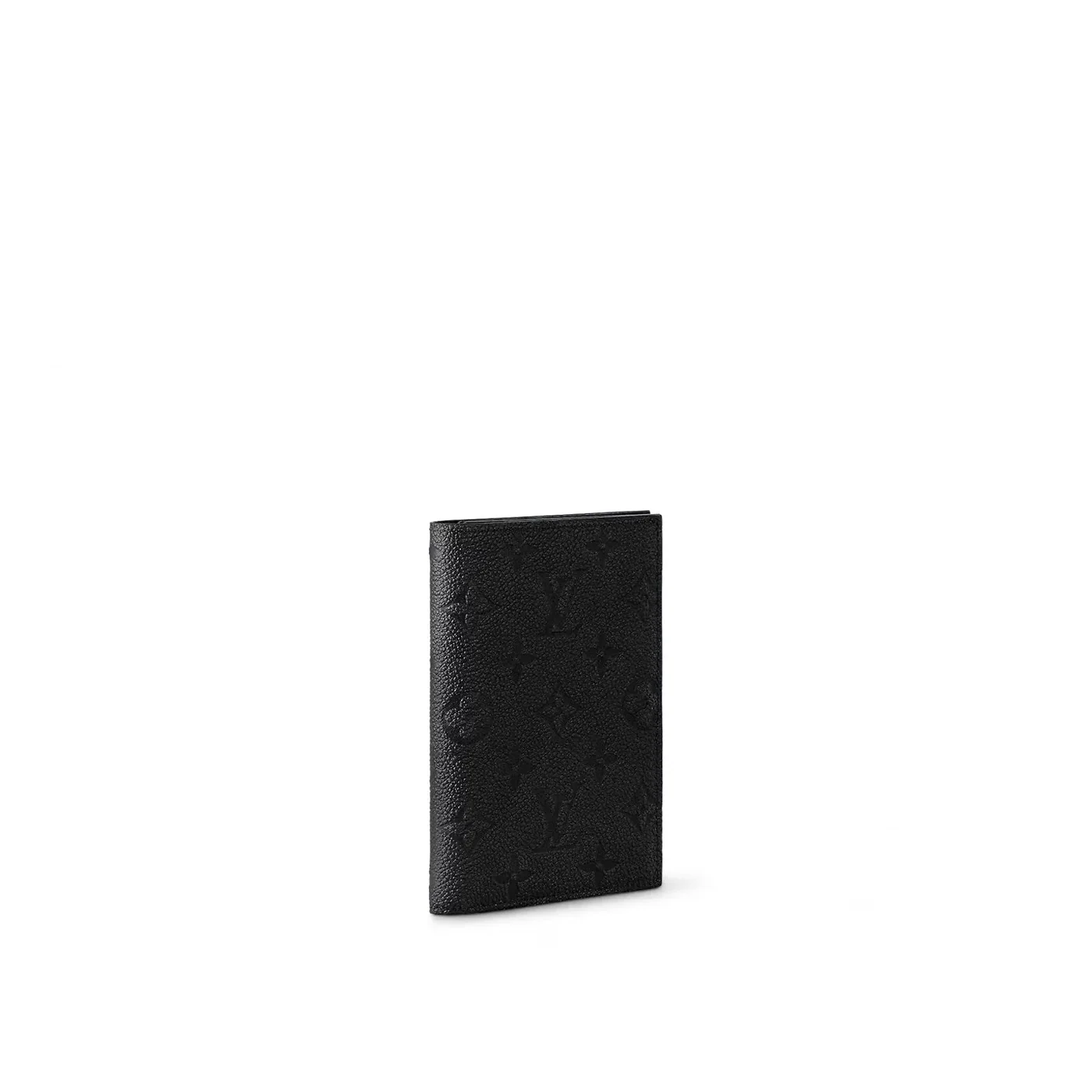 Louis Vuitton Passport Cover Monogram Empreinte Leather Wallet Black / Louis Vuitton Passport Cover Monogram Empreinte Leather Wallet Black /