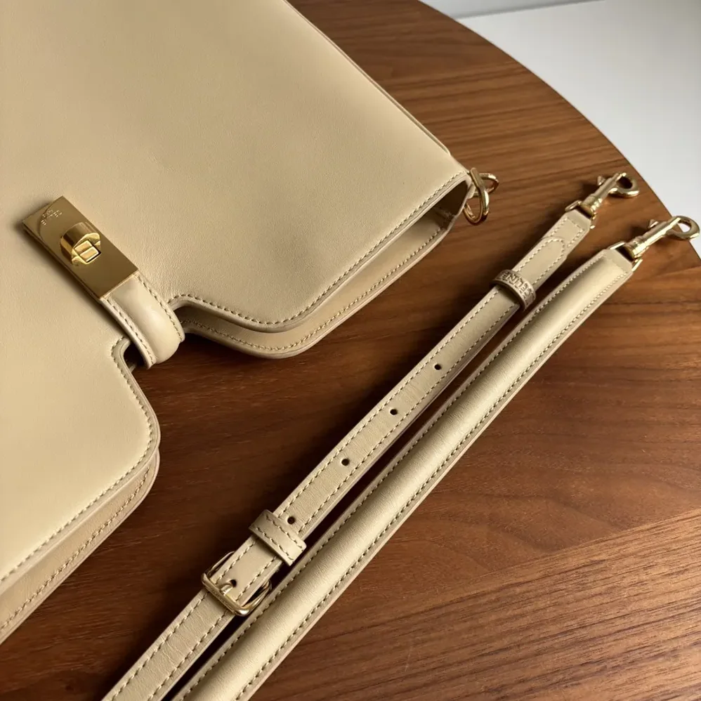 Celine Medium Camille 16 Soft Bag in Smooth Calfskin for Women in Sandy Celine Medium Camille 16 Soft Bag in Smooth Calfskin for Women in Sandy