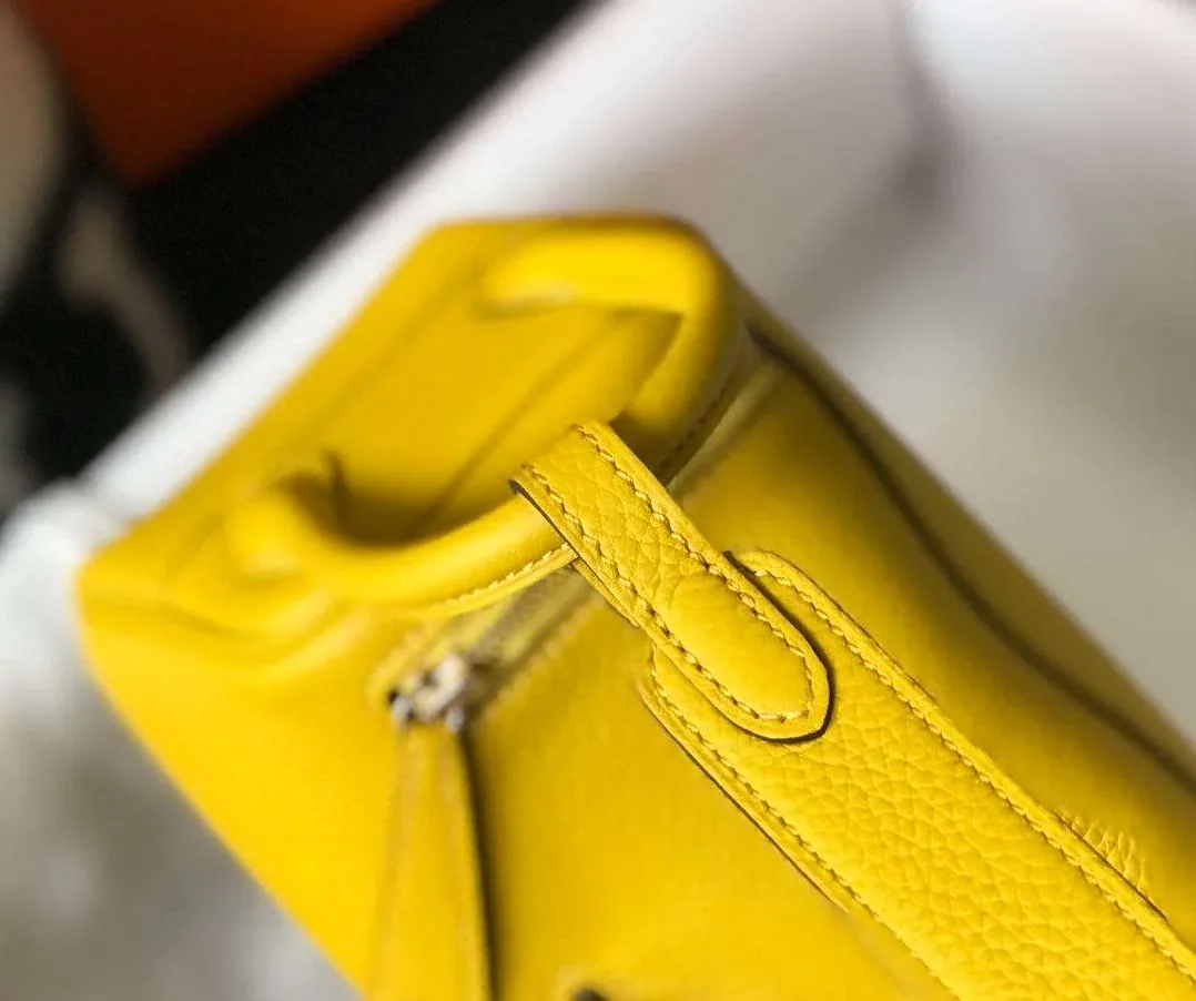 Hermes Lindy Mini Yellow /