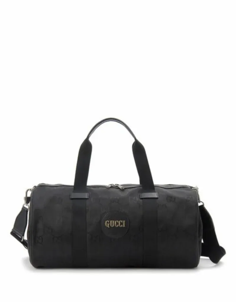 Gucci Off The Grid Duffle Bag Black GG Nylon / Gucci Off The Grid Duffle Bag Black GG Nylon /