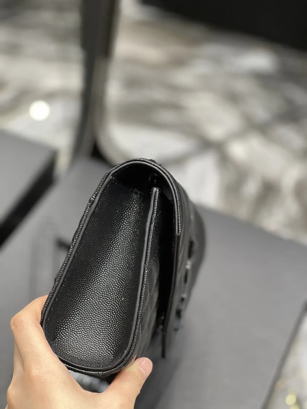 Saint Laurent Small Bag Black In Mix Matelasse in YSL Saint Laurent Small Bag Black In Mix Matelasse in YSL