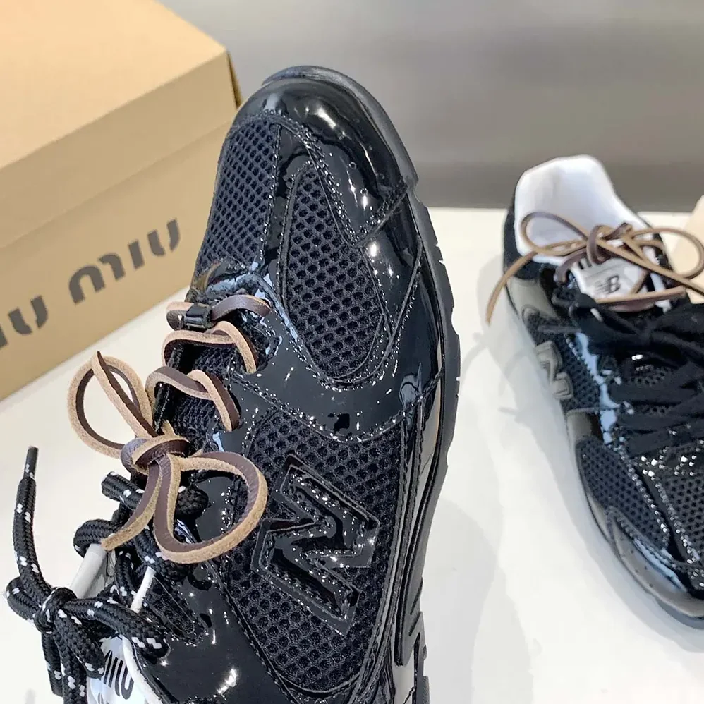 Miu Miu New Balance X Miu Miu 530 SL Patent Leather Sneakers for Women Miu Miu New Balance X Miu Miu 530 SL Patent Leather Sneakers for Women
