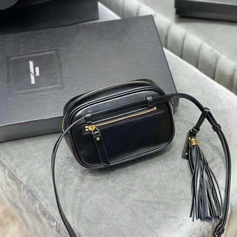Saint Laurent YSL Lou Belt Bag in Matelasse Leather for Women in Black Saint Laurent YSL Lou Belt Bag in Matelasse Leather for Women in Black