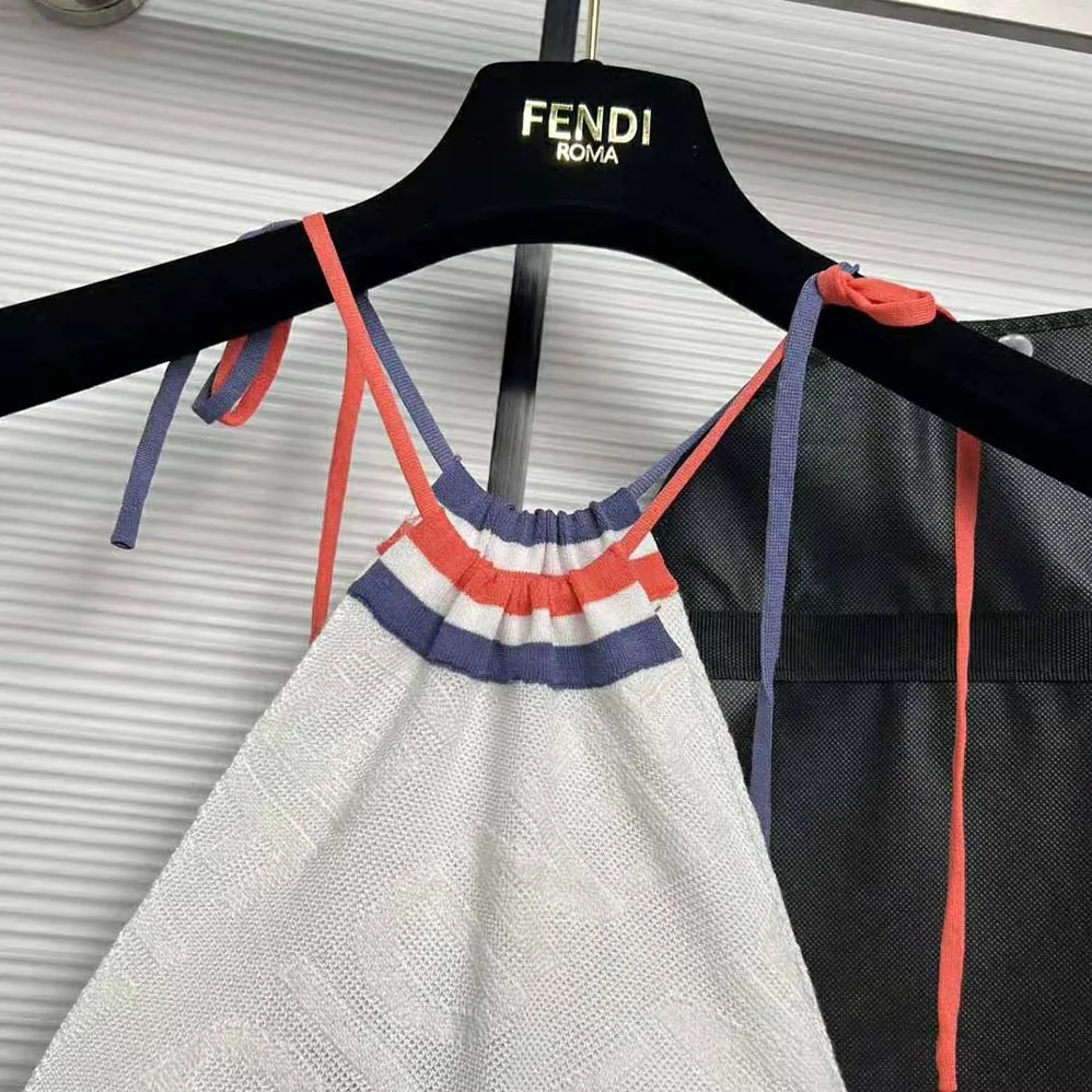 Fendi White Viscose Dress for Women