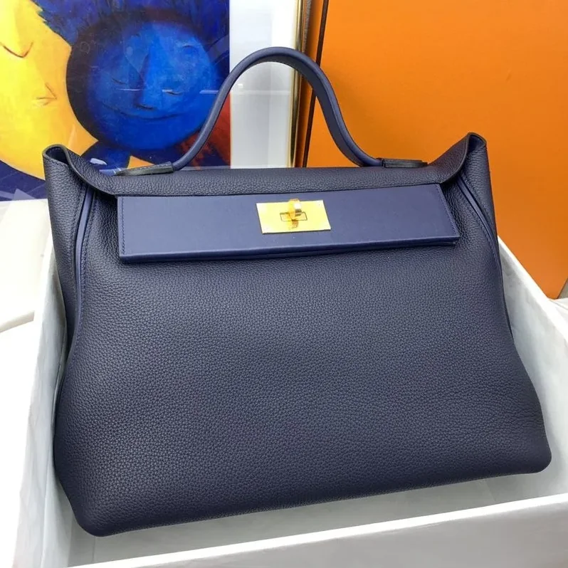 Hermes Evercolor Swift Navy Blue Hermes Evercolor Swift Navy Blue