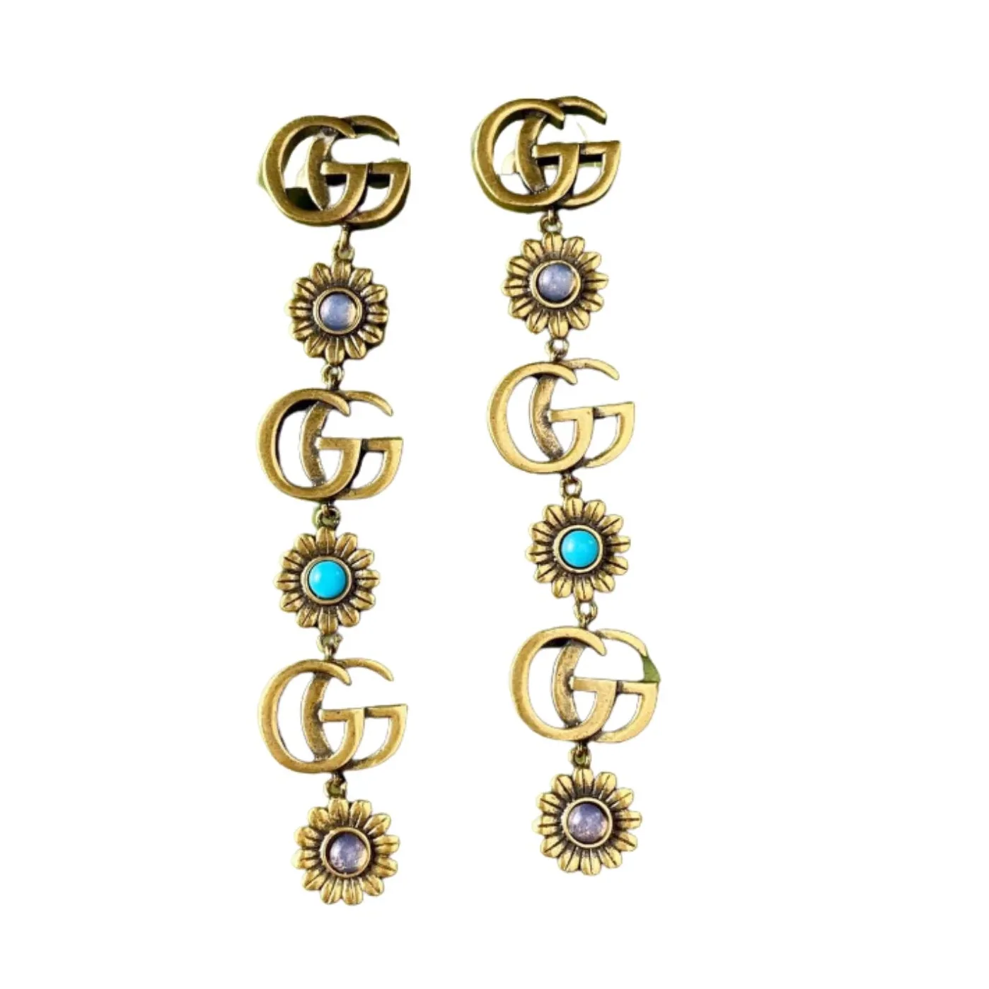 Gucci Double G Earrings Gold