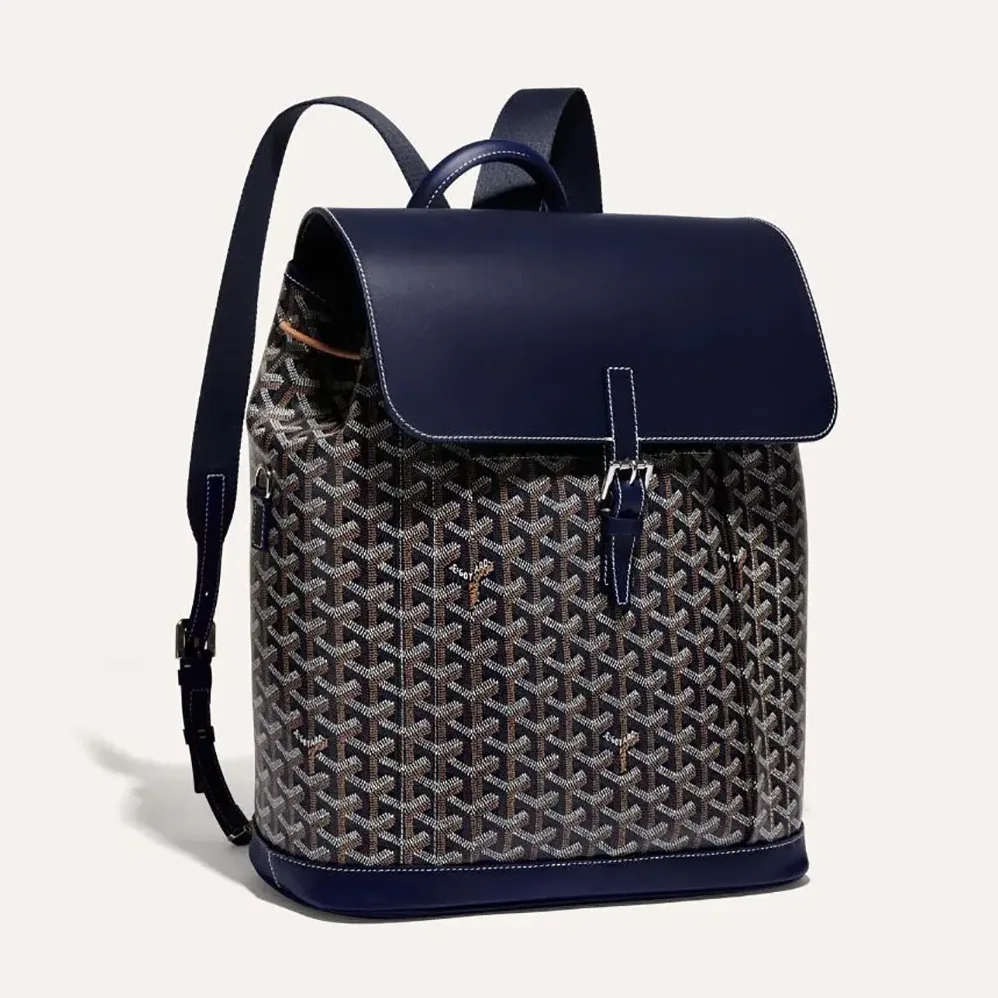 Goyard Alpin MM Backpack for Unisex in Navy Goyard Alpin MM Backpack for Unisex in Navy