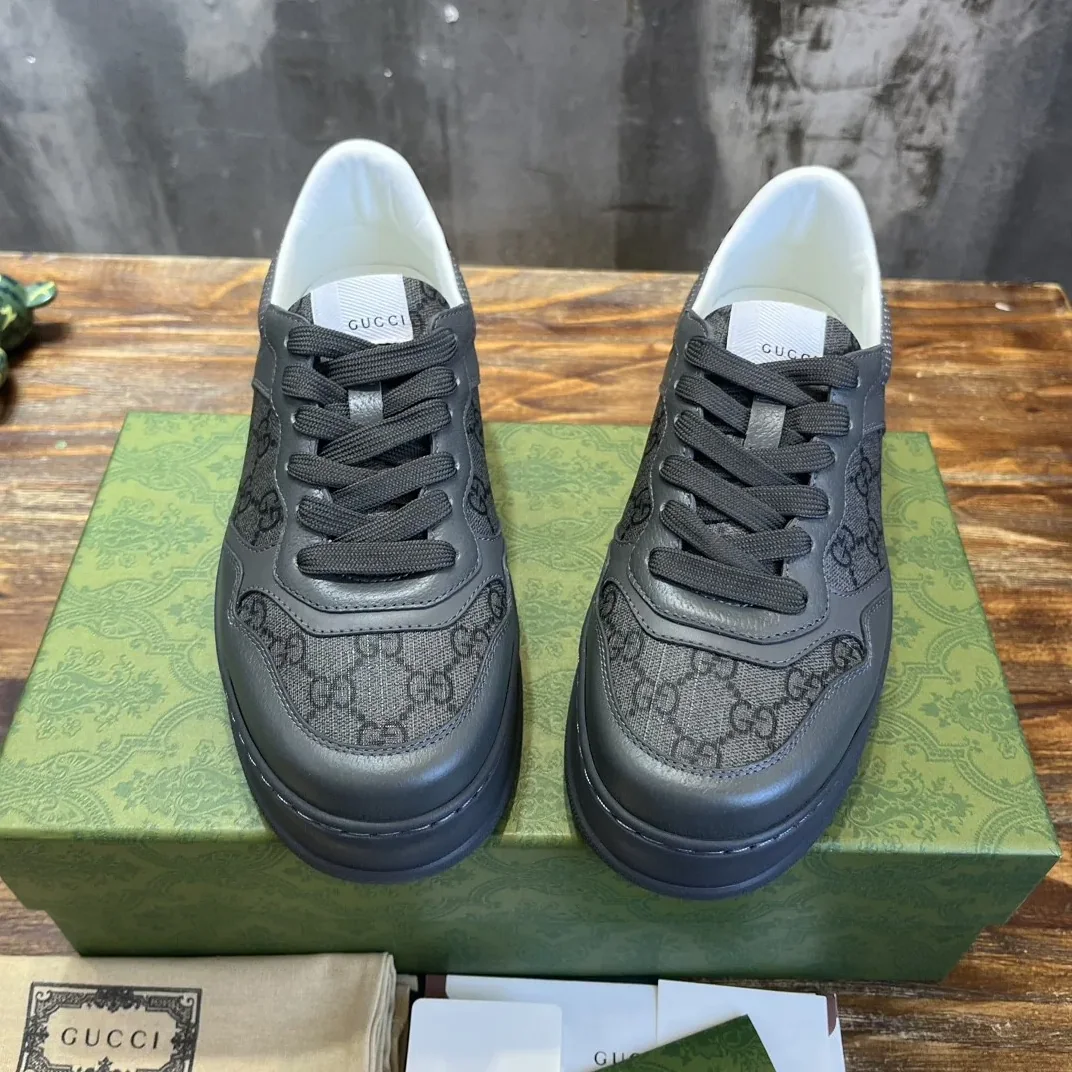 Gucci Screener GG Sneaker Dark Grey Gucci Screener GG Sneaker Dark Grey
