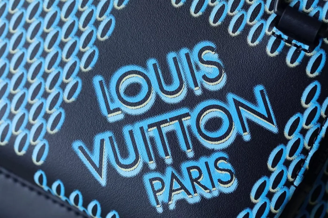 Louis Vuitton Racer Damier Spray Blue , Backpacks / for Men Louis Vuitton Racer Damier Spray Blue , Backpacks / for Men