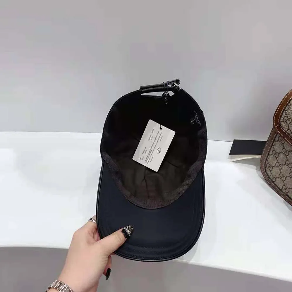 Prada Re-Nylon Baseball Cap for Women in Black